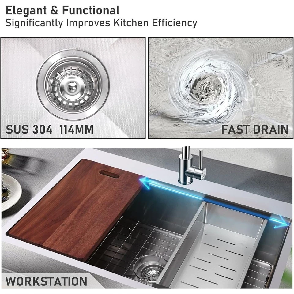 Stepped Stainless Steel Sink factory